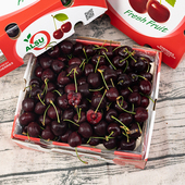 乐鲜果园智利空运3J车厘子大果进口樱桃新鲜水果高端礼品