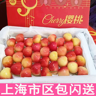 特大果4JJJJ美国黄金车厘子 斯凯拉雷蕾尼尔脆甜礼盒上海市区闪送