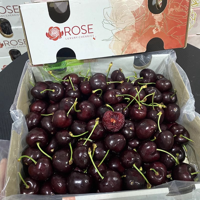 智利ROSE/白玫瑰桑缇娜车厘子4J大果新鲜樱桃孕妇水果