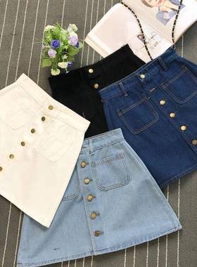 2018 Summer Women Mini Skirts High Waist A-Line Skirt ladies