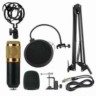 Bm800 condenser microphone + V8 sound card computer recordin