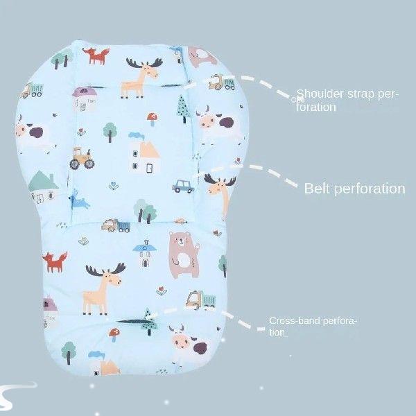 Stroller Accessories Baby Stroller Cushion Cartoon Pattern
