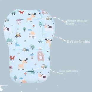 Stroller Accessories Baby Stroller Cushion Cartoon Pattern