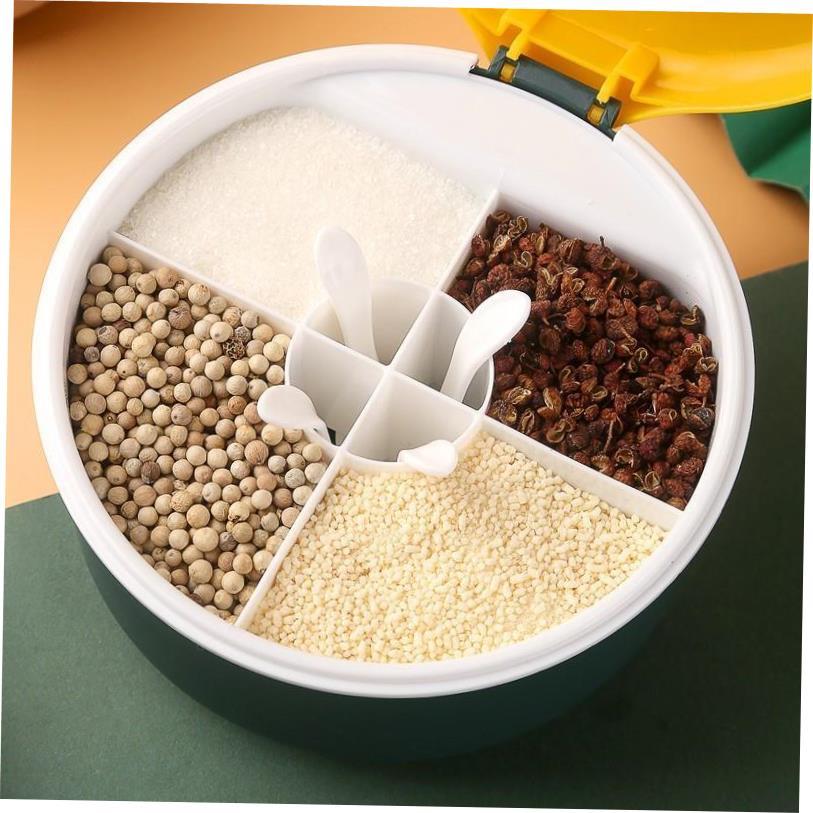 Spice Jar Dustproof JwdKF3OD1ars For Spices Container Box Se