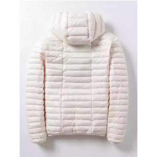 女轻薄短款双面穿羽绒服White Duck Down Coat Women's Outerwear
