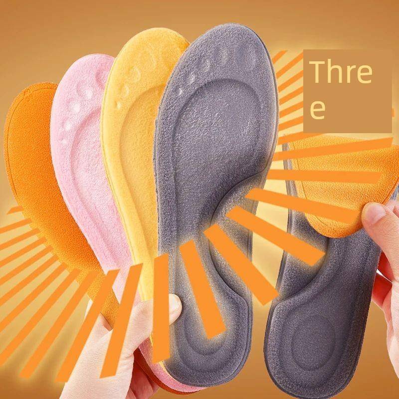PU Feet Sole Soft Orthopedic Sport Insoles for Breathable Sh