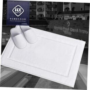 Hotel household bathroom floor mat cotton towel浴室地巾地垫