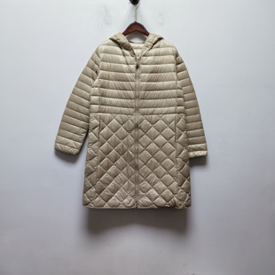 麦换标冬装盘活所有大衣白鹅绒羽绒内胆大衣休闲中长款羽绒服I107