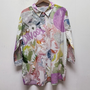 潮流百搭别致设计感衬衣气质衬衫 时尚 上衣I127 去标2025夏季 M同款