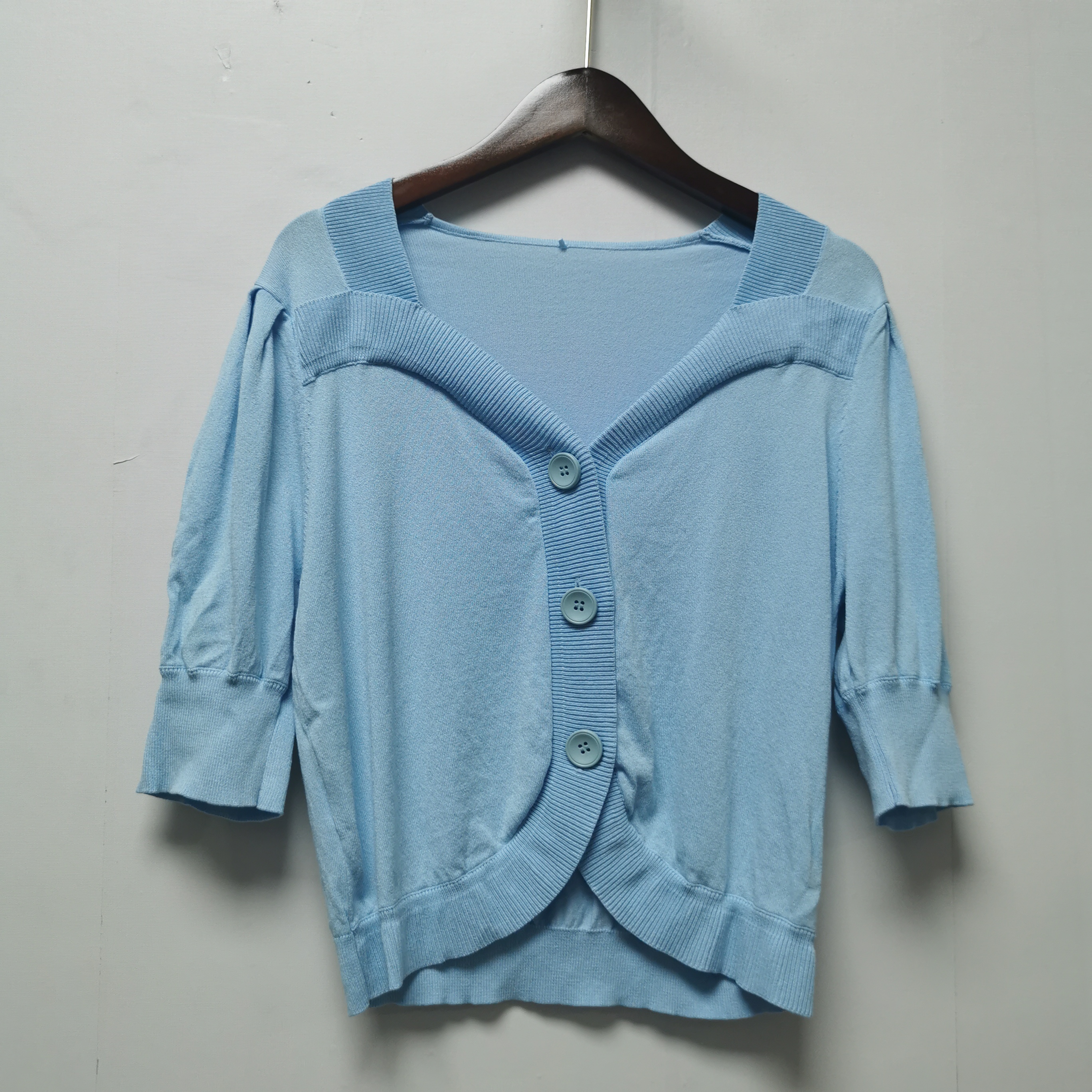 设计师样板去标2025春秋时尚百搭显瘦针织开衫女外套K123