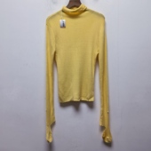 显瘦针织毛衣打底衫 T去标撤柜设计感秋冬款 女半高领修身 上衣I699