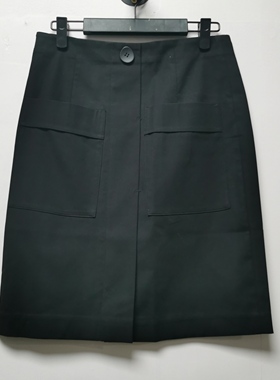 【艺】系列去标撤柜女装夏季新款通勤休闲百搭高腰显瘦半身裙Q016