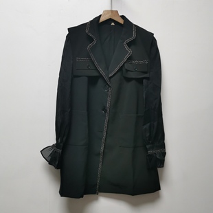 通勤百搭感简约外套K230 新款 艺小个子优质系列去标撤柜女装 春季