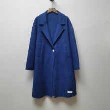 B旗下目che品牌撤柜69%羊毛春秋西装领单粒扣毛呢外套MDM1AD102