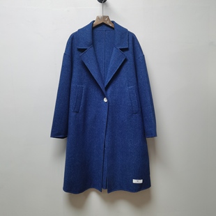 B旗下目che品牌撤柜69%羊毛春秋西装 领单粒扣毛呢外套MDM1AD102