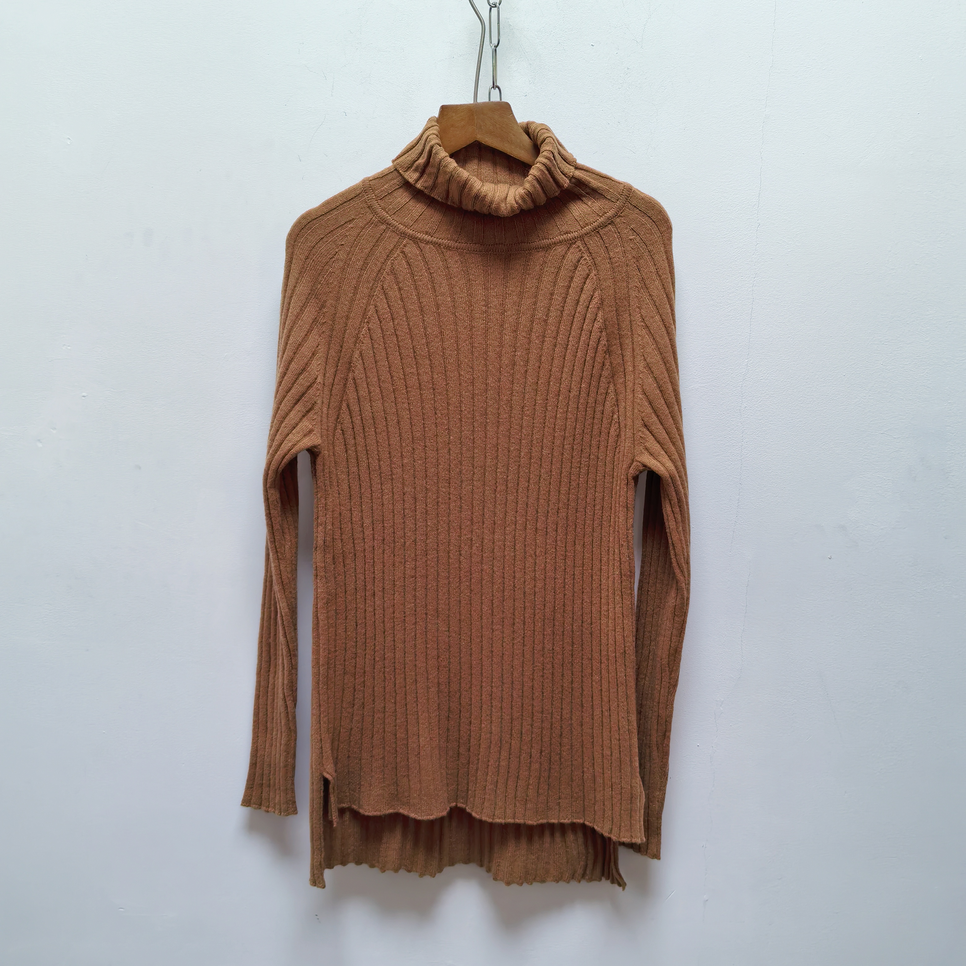 去标秋冬洋气高领毛衣女套头长袖修身柔软堆堆领针织打底衫M274