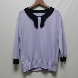 艺 针织衫 系列撤柜女装 百搭七分袖 女1A27 去标2025春秋时尚