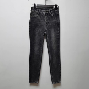 弹力磨毛水洗休闲长裤 福利 时尚 24冬新品 2730 曼DS去标复古牛仔裤