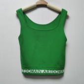 艺 系列去标撤柜女装 夏季 新款 通勤百搭简约针织背心上衣A010