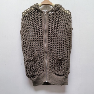 2026去标春装新款时尚百搭显瘦连帽针织开衫女款外套O456