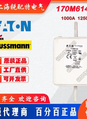 170M6148快速熔断器 1250V 1000A 巴斯曼BUSSMANN快速熔断器