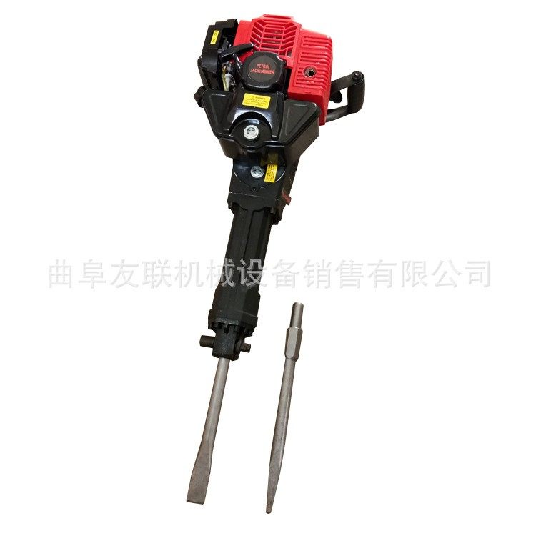 汽油镐破碎镐锤凿岩机 建筑用的冲击镐 多功能汽油镐破碎锤