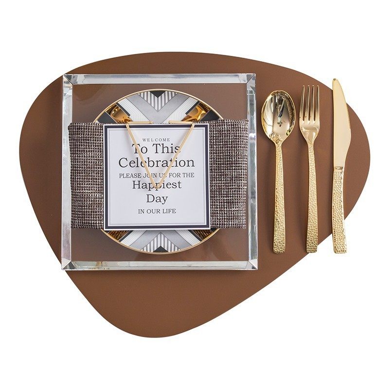 厂家直供样板间餐桌套装样板房餐具组合搭配售楼处软装装饰搭配套