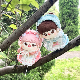 可爱娃衣15cm娃衣正常体玩偶lolita裙子爬换装玩偶衣服女娃包邮