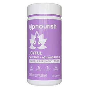 Saffron Supplements Organic with Ashwagandha UpNourish