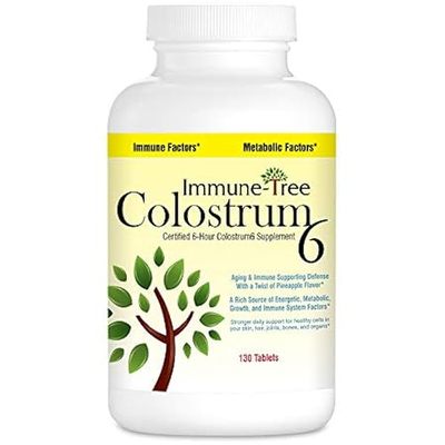 Colostrum6， Certified 6-Hour Colostrum， Pineapple Flavor，