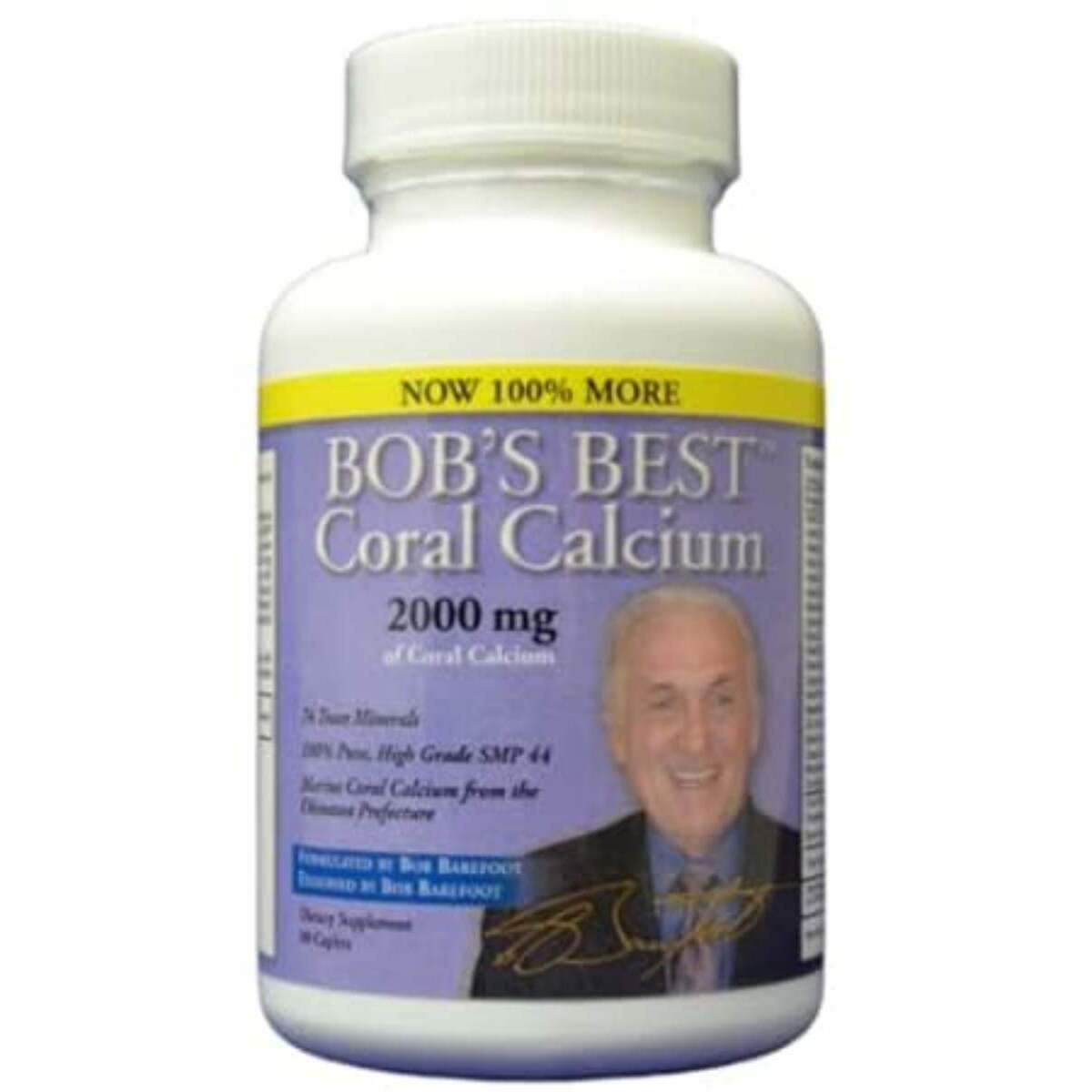 Bob's Best Coral Calcium， 2000 mg， 90 caplets