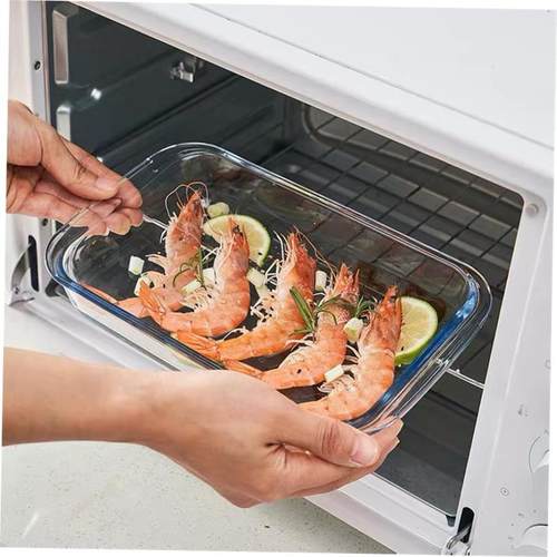 Toughened Pyrex baking tray family fish dish oblong for oven