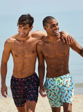 Summer Mens Swimwear Beach Board Shorts Briefs For Man Swim