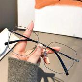 blue Light Men Big Glasses Anti rendy Women Frame All match