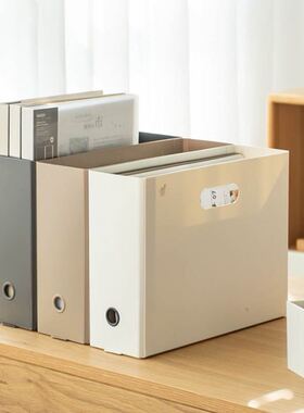 Foldable Large Capacity Desktop Bookcase Bookends File Stora