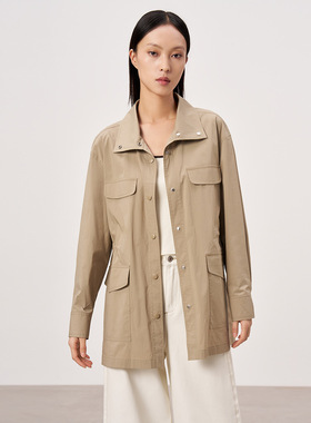 Dekashell/迪卡轩2025春季新款外套女F411717