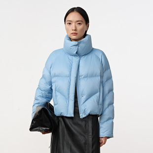 Dekashell/迪卡轩2025冬季新款羽绒服女短款保暖外套