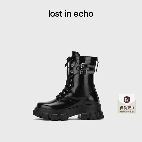 关晓彤同款lostinecho马丁靴