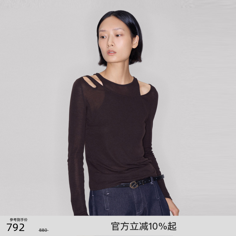 lostinecho两件套镂空打底衫