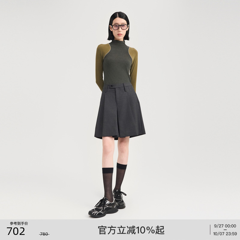 lostinecho长袖针织打底衫女