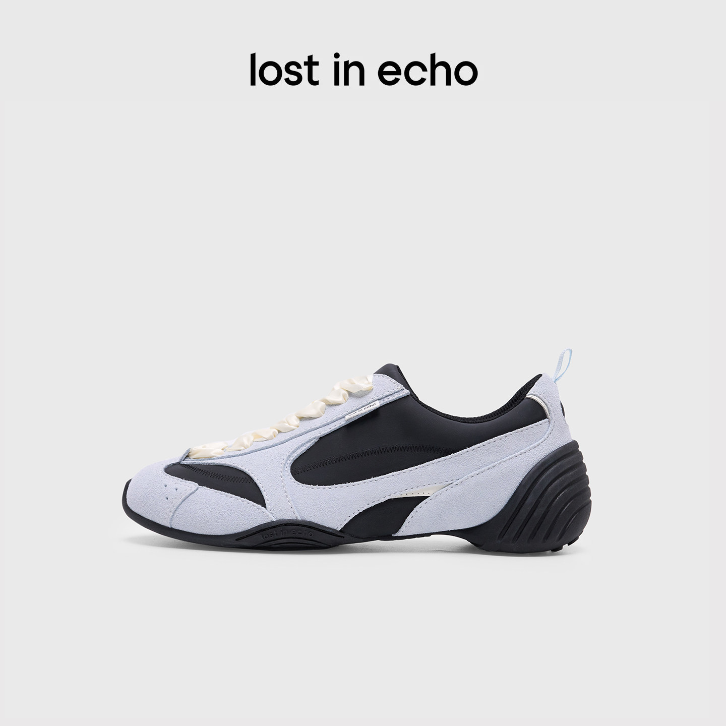 孙怡同款lost in echo2026春夏新款拼接解构薄底足球芭蕾德训鞋女