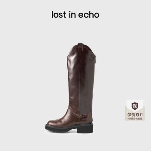 lostinecho布洛克高筒骑士靴