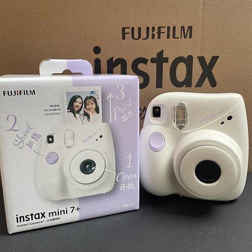 小红书推荐全新拍立得instax mini7+可爱迷你男女生自拍相机套餐