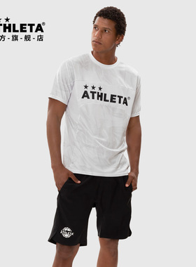 ATHLETA阿仕利塔T恤男速干运动短袖儿童男孩女透气跑步足球训练服