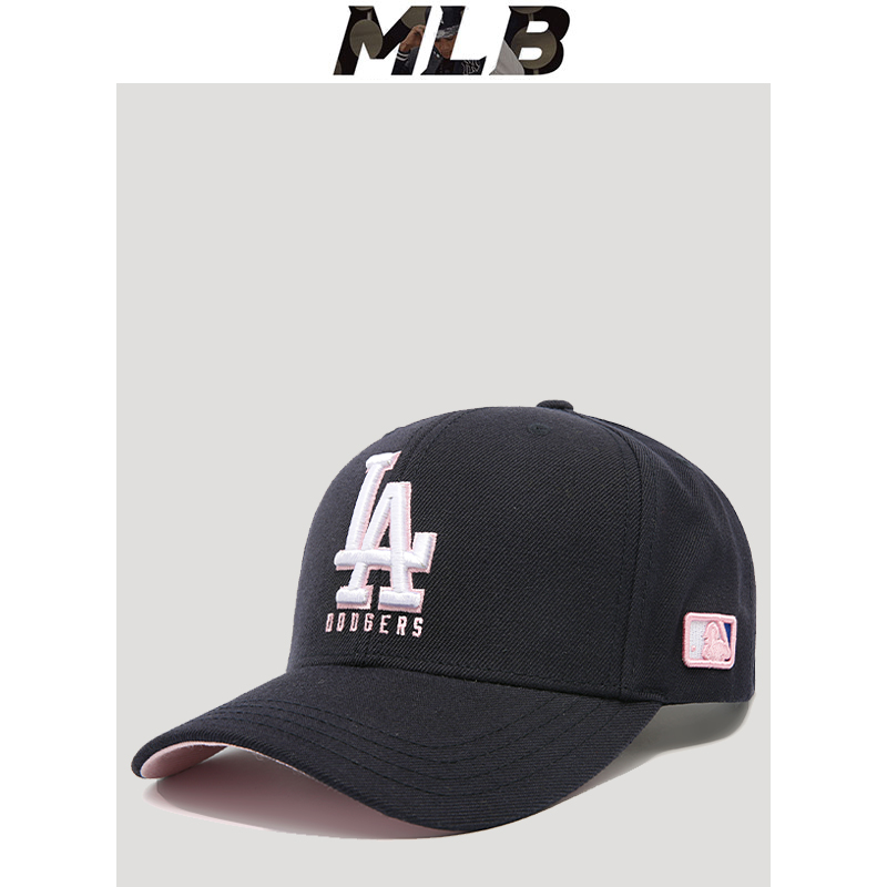 MLB帽子男女同款棒球帽秋冬遮阳