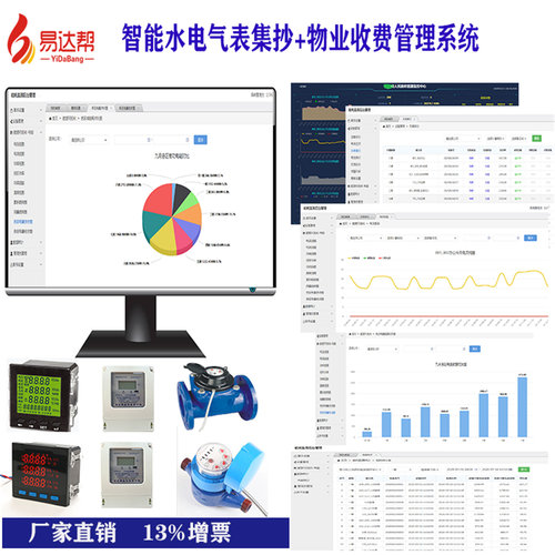 智能水表远程抄表阀控瞬时流量监测无线远传水表 4G/NB-IoT物联网