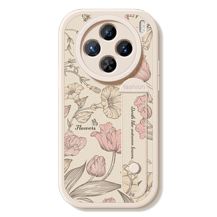 腕带适用于vivox200s手机壳女款x300pro保护套x90/x80por+硅胶x100ultra新款支架x70全包x60t防摔x50/30软壳