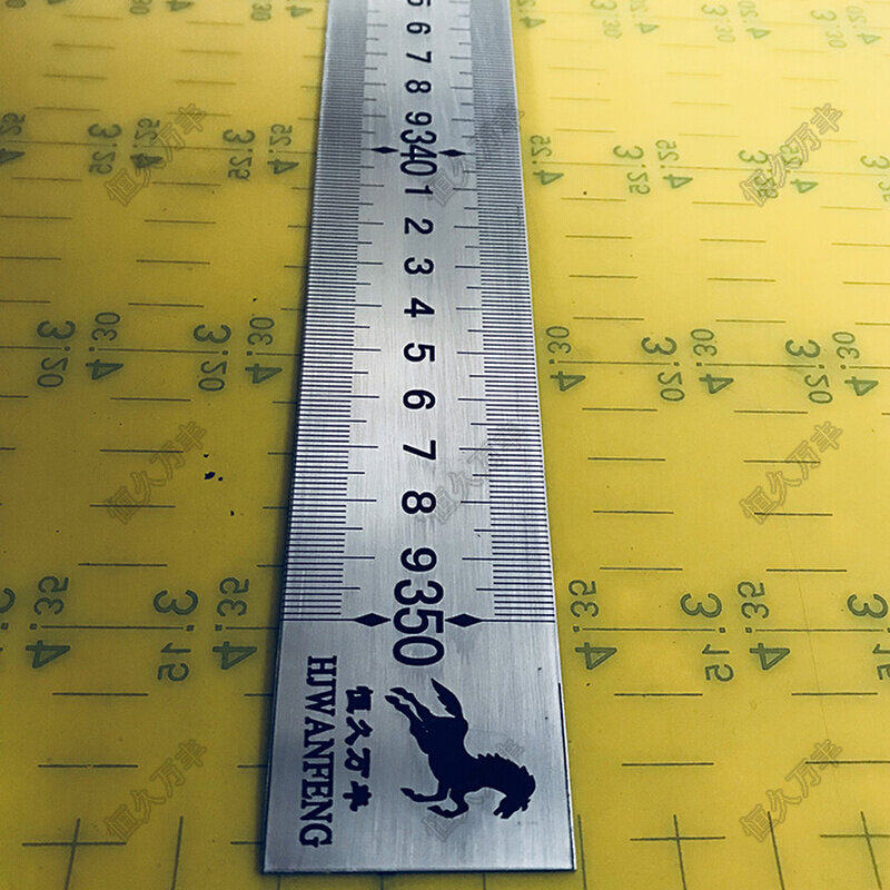 3.5米钢尺 不锈钢直尺350CM 钢板尺木工钢尺40#1钢直尺刻度测量尺