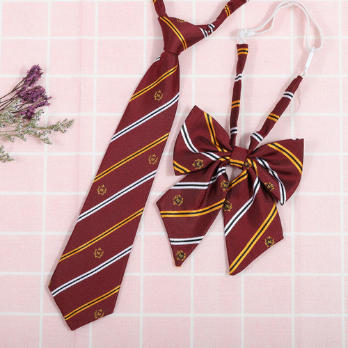 龙安豪色织涤丝韩版条纹领带包邮