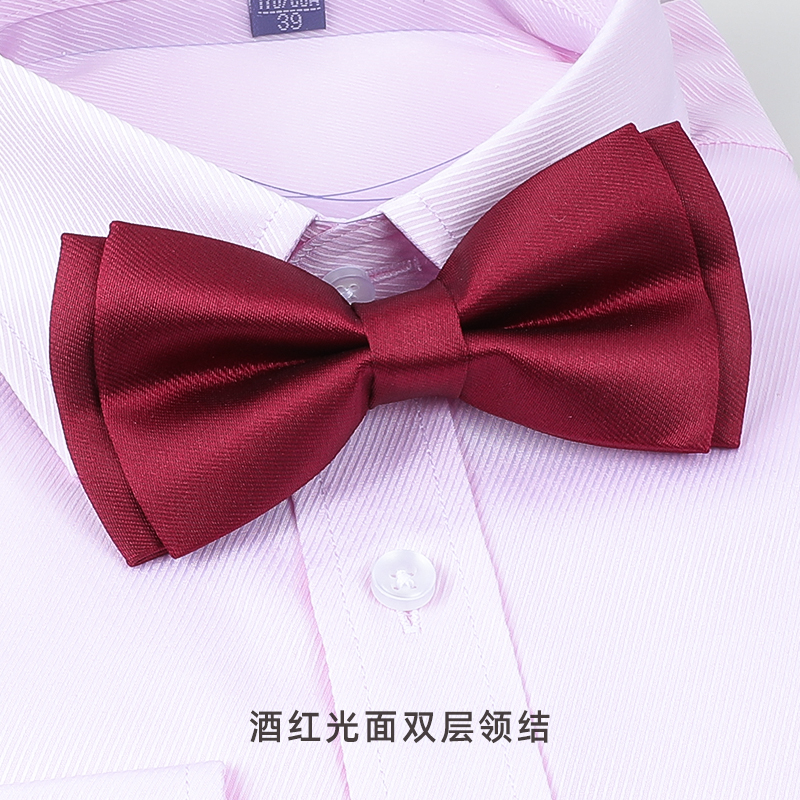 龙安豪红色领结包邮热卖款式新郎